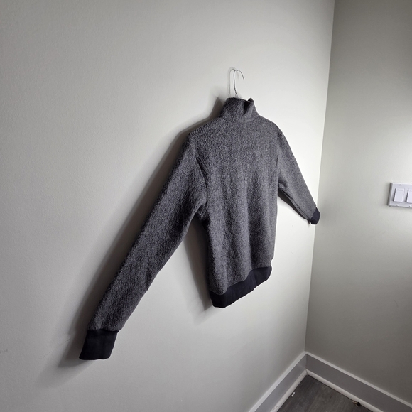 Patagonia Men's NWT Woolyester Fleece Pullover - Size Small - Gray - Quarter Zip - Picture 8 of 9